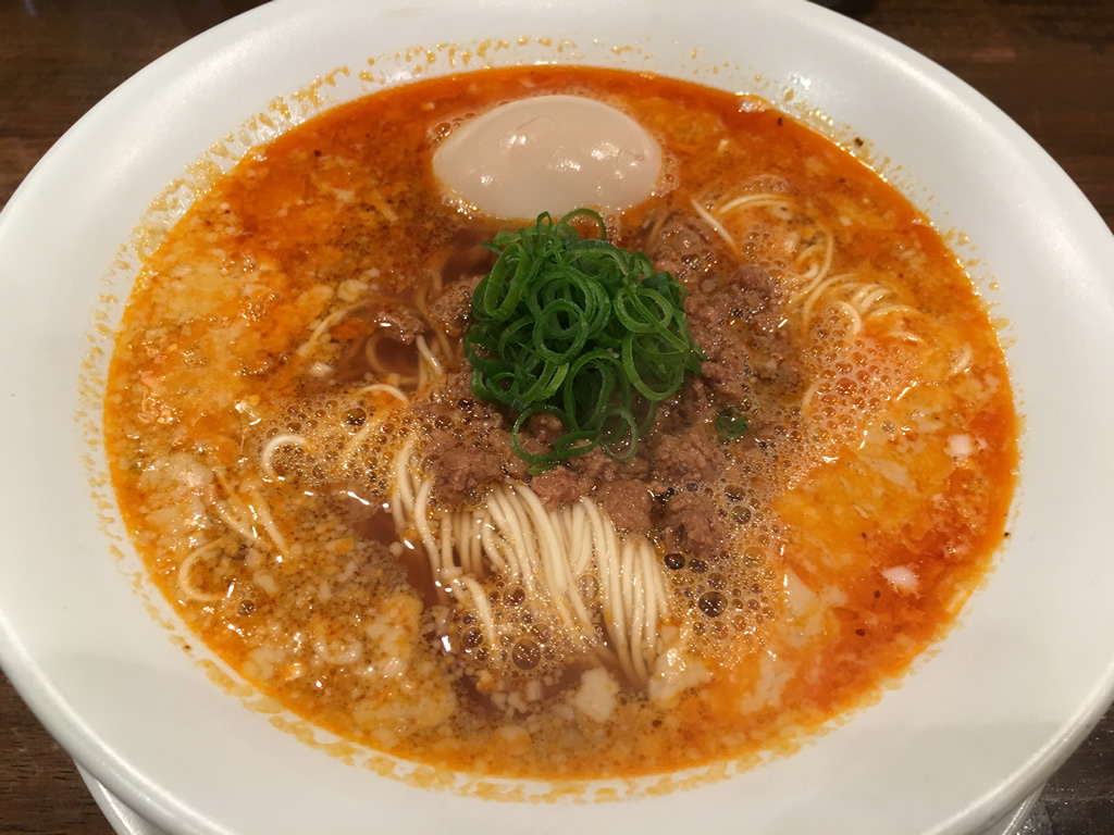 鳴龍(NAKIRYU) 担担麺 味玉トッピング