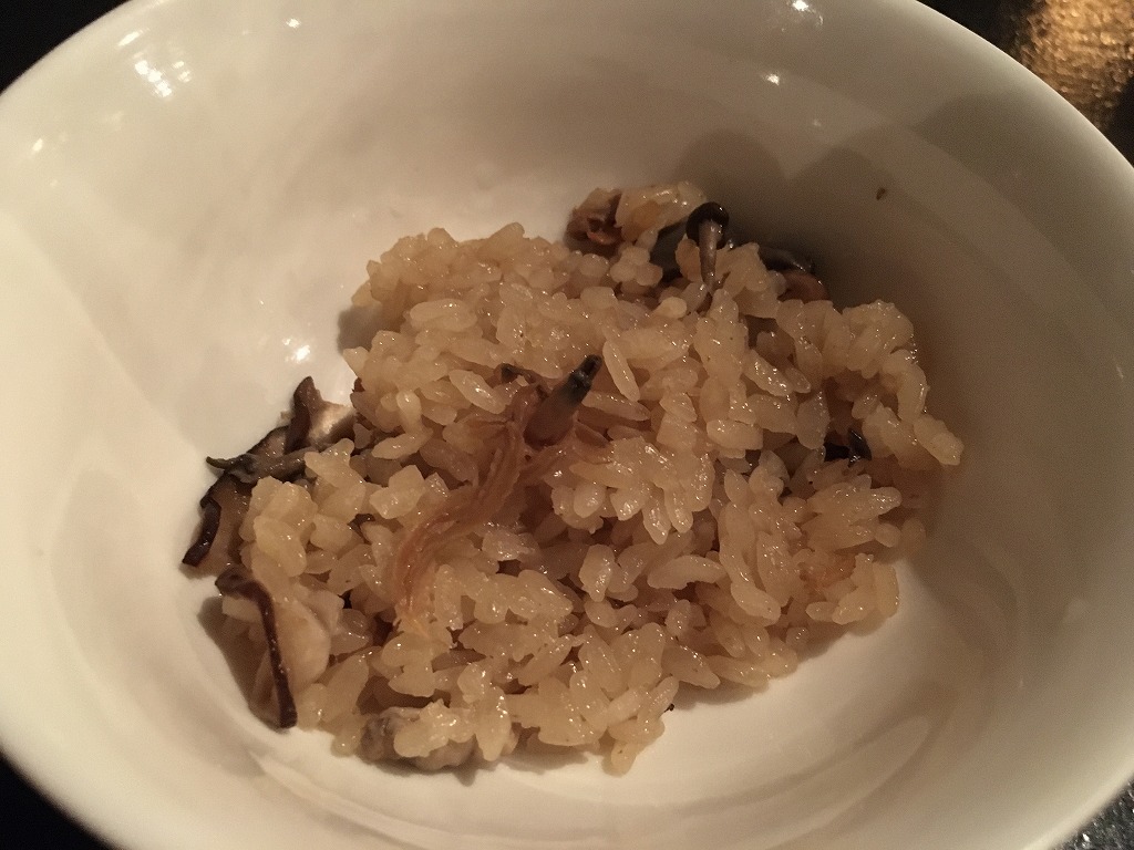 炊き込みご飯(アサリとキノコ) - ローストホース