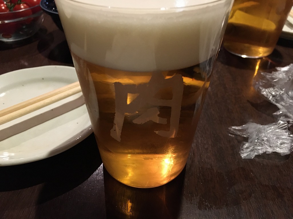 生ビール - 肉山