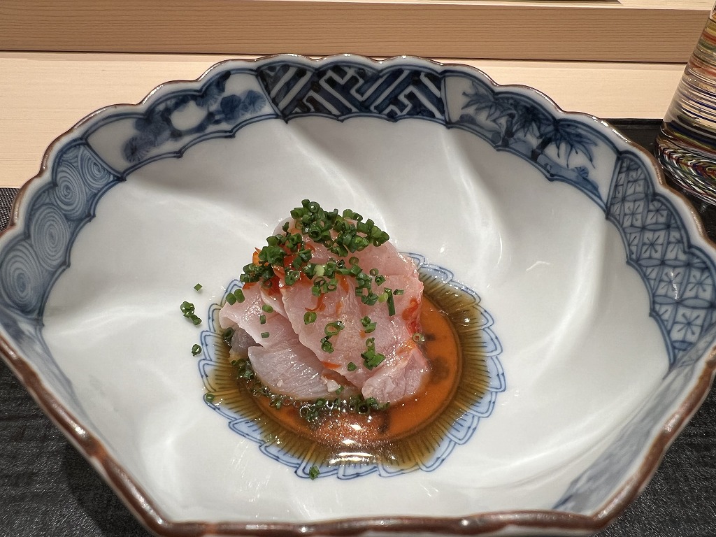 金目鯛のしゃぶしゃぶ - 鮨 くろ﨑