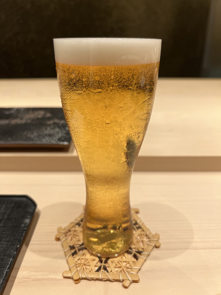 生ビール - 鮨 くろ﨑