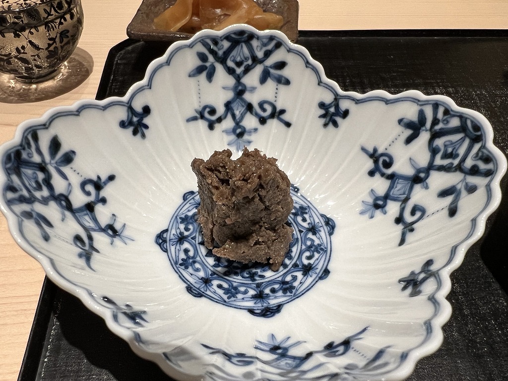 稚鮎(すりつぶし?) - 鮨 くろ﨑