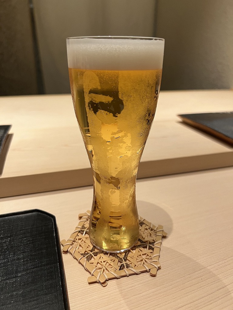 生ビール - 鮨 くろ﨑