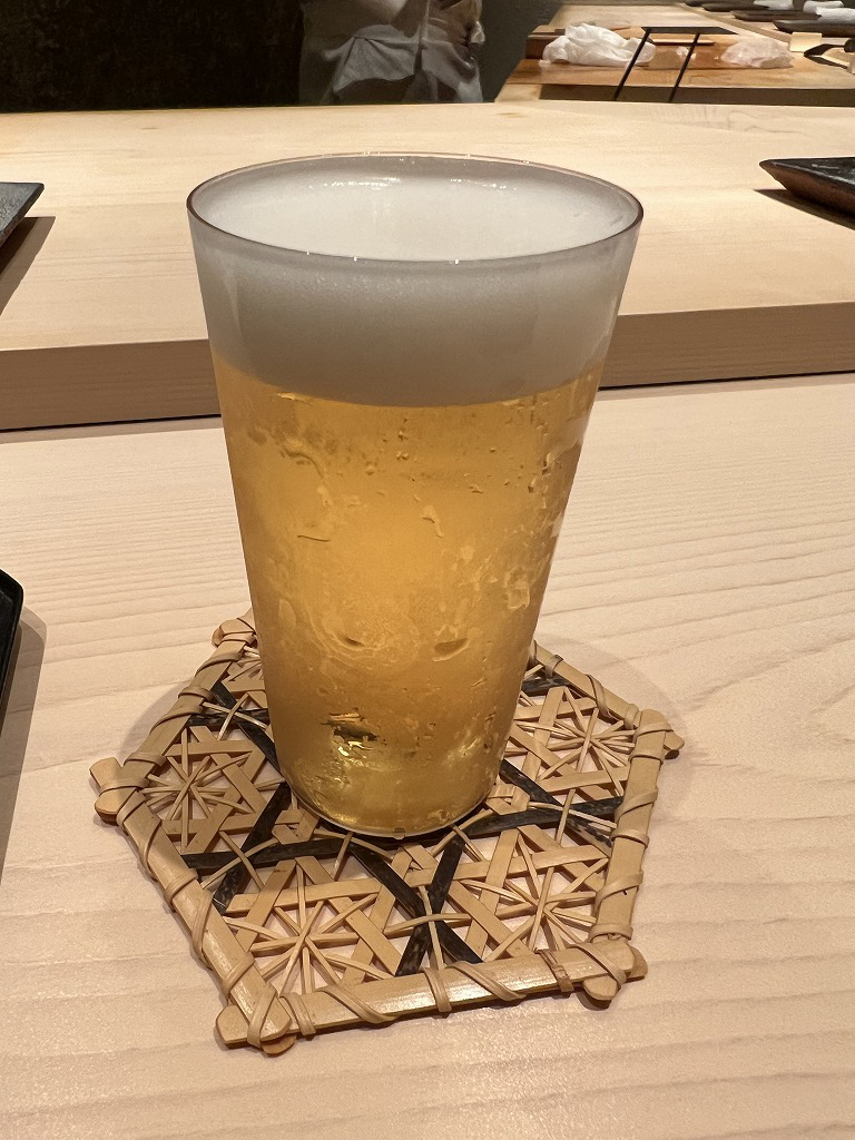 生ビール - 鮨 くろ﨑