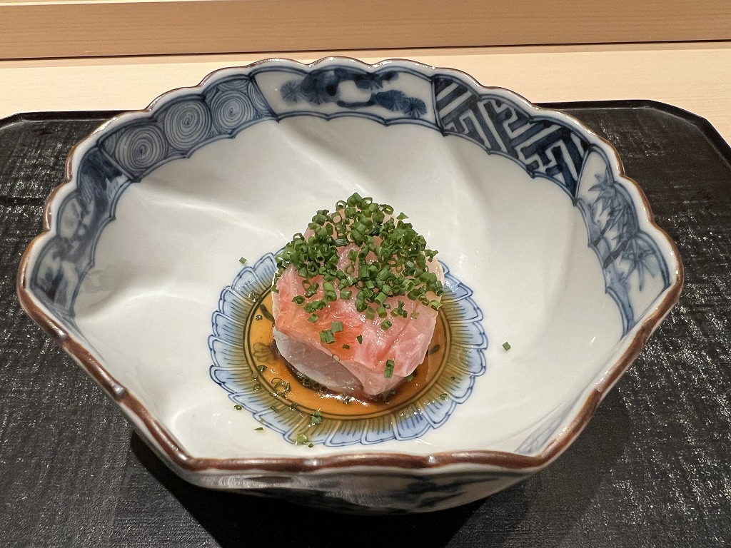 金目鯛のしゃぶしゃぶ - 鮨 くろ﨑