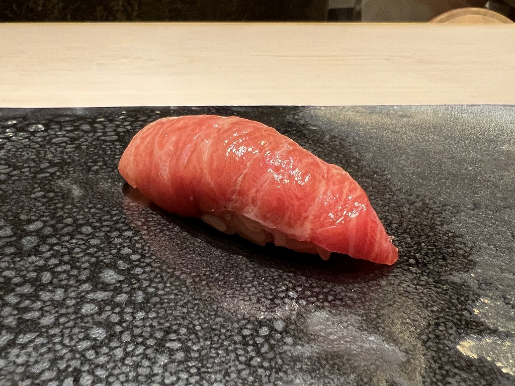 大トロ(舞鶴産) - 鮨 くろ﨑