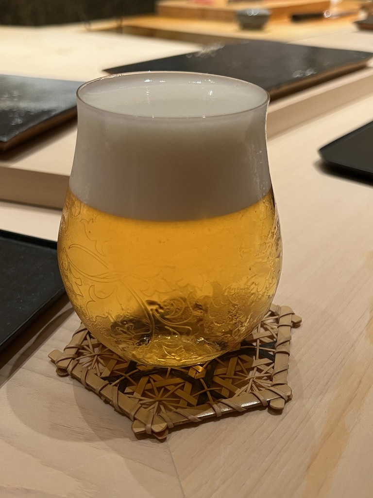 生ビール - 鮨 くろ﨑