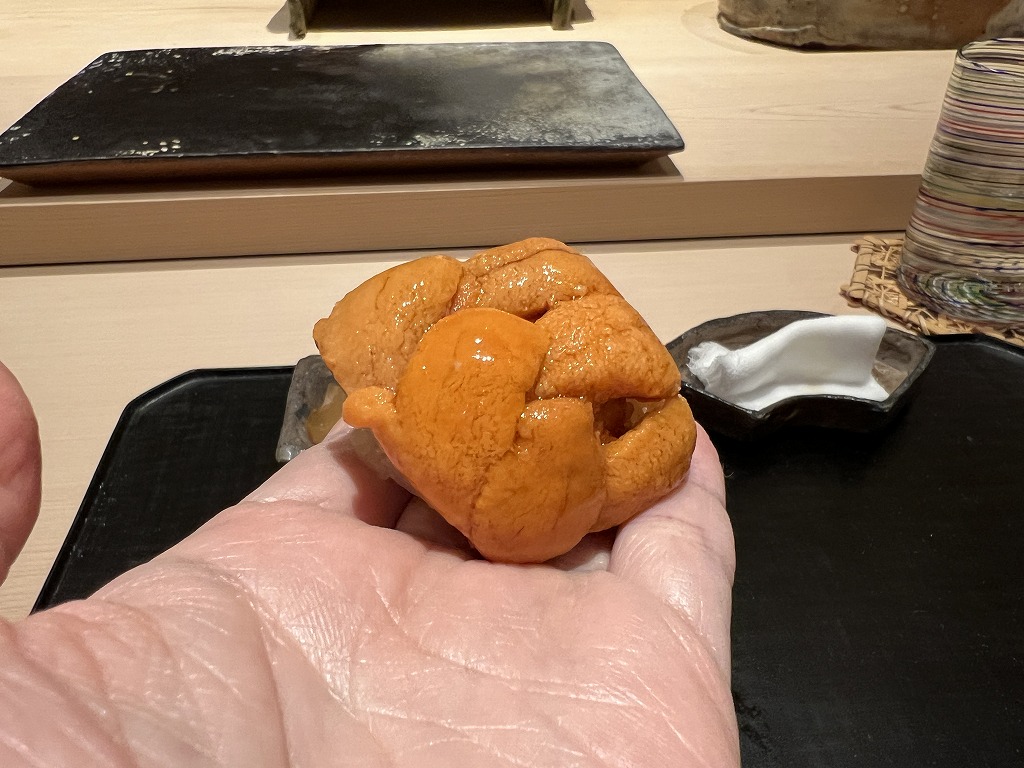 バフンウニ(北海道 昆布森産) - 鮨 くろ﨑