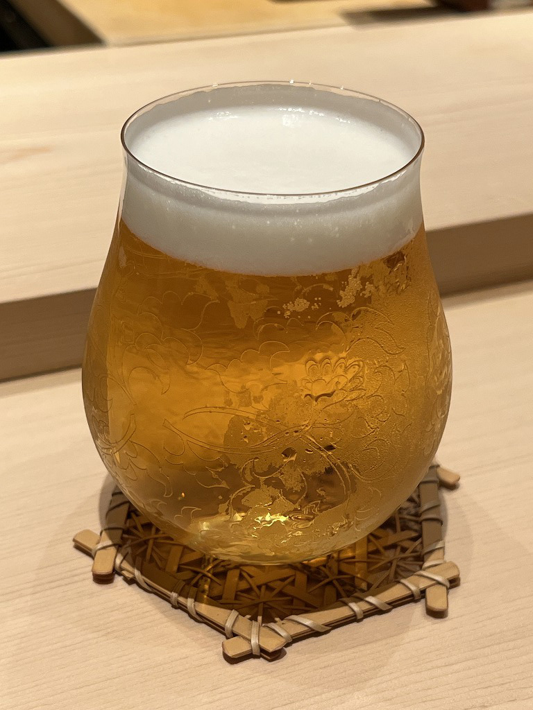 生ビール - 鮨 くろ﨑