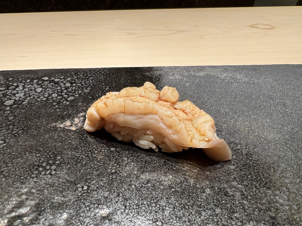 ほっき貝【にぎり】 - 鮨 くろ﨑
