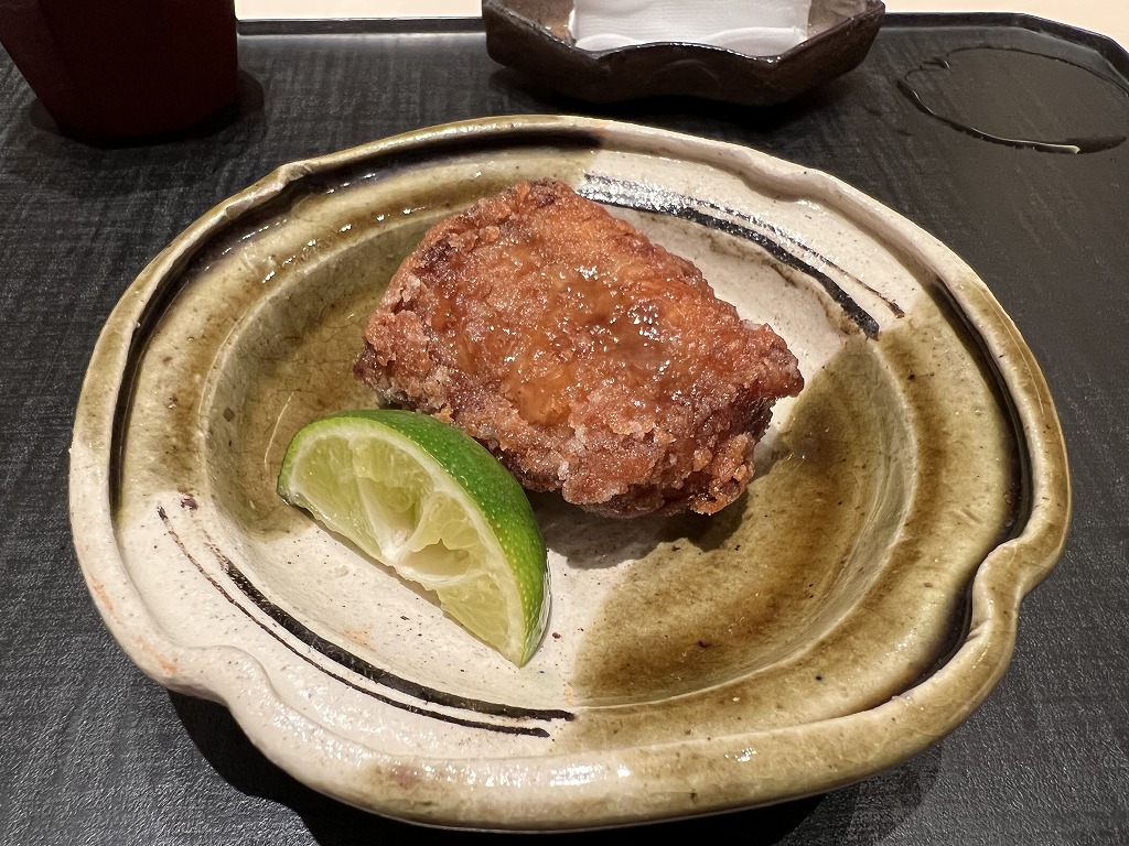 トラフグのから揚げ - 鮨 くろ﨑