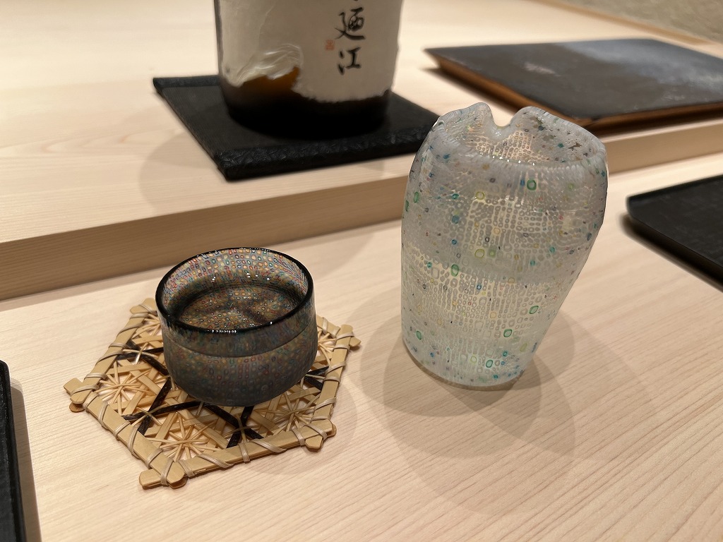 日本酒(墨廼江600K) - 鮨 くろ﨑