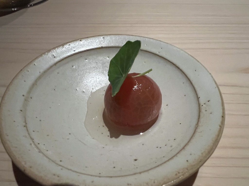 トマトの酢漬け - 焼鳥 篠原