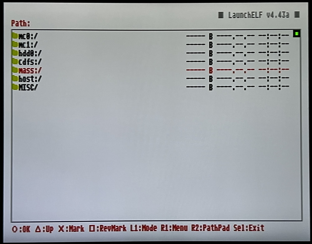 PS2 BIOS 吸い出し