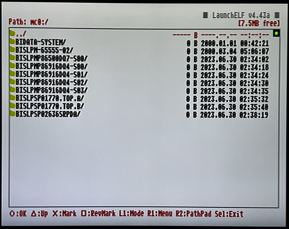 PS2 セーブデータ 吸い出し